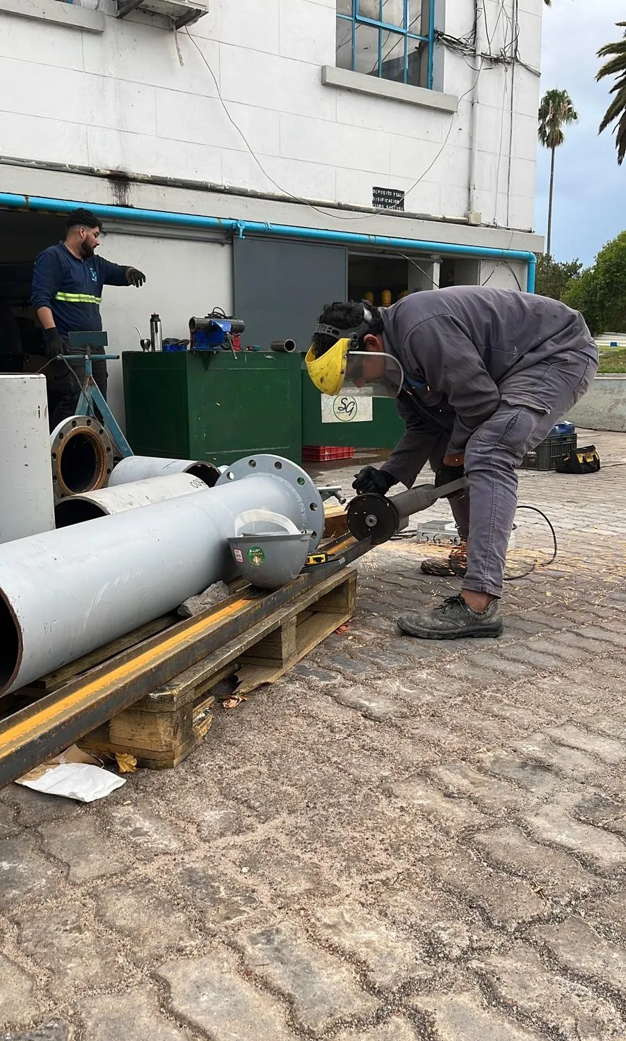 Trabajos de soldadura